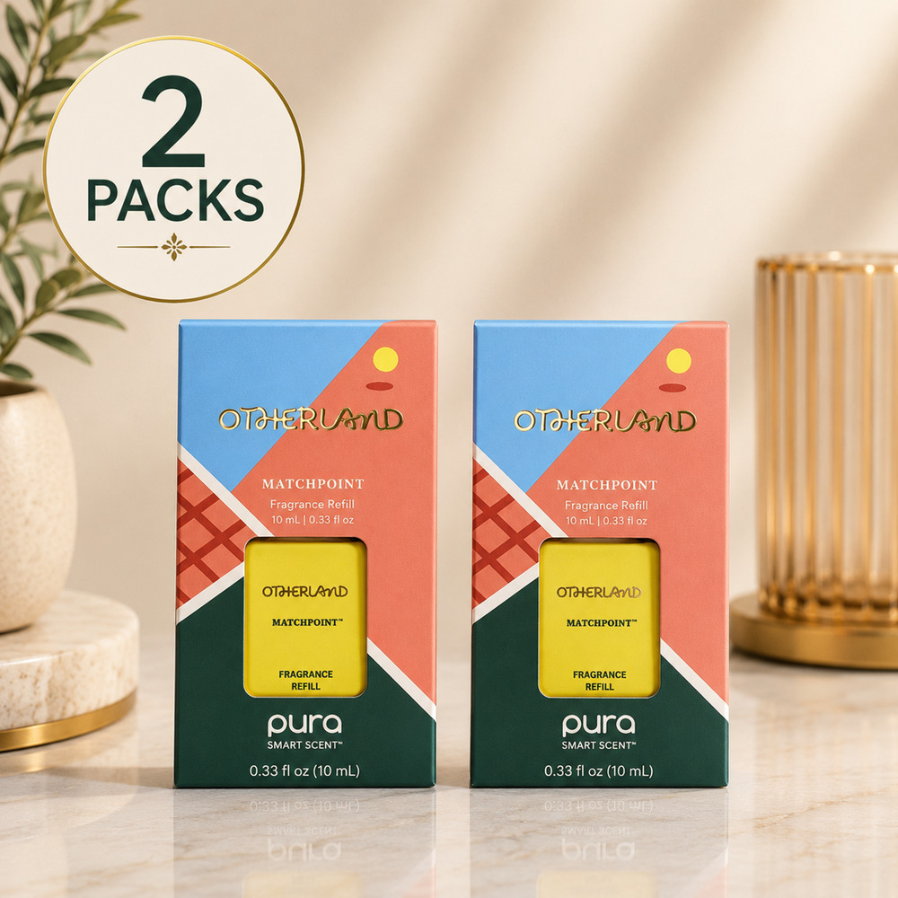2 Pack Pura Otherland Matchpoint Fragrance Refill 10ml Smart Scent Oil